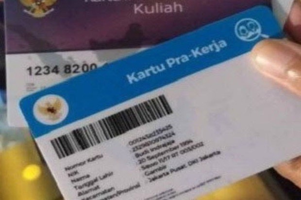 Ilustrasi Kartu Pra-Kerja (Foto:Istimewa)