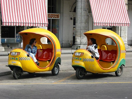 Taksi Coco, Kuba (Foto:Istimewa)